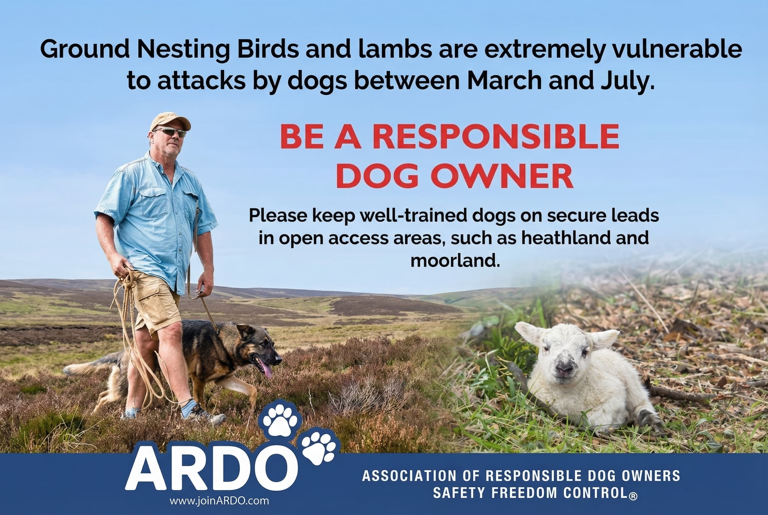 Join ARDO — Become a supporter of responsible dog ownership